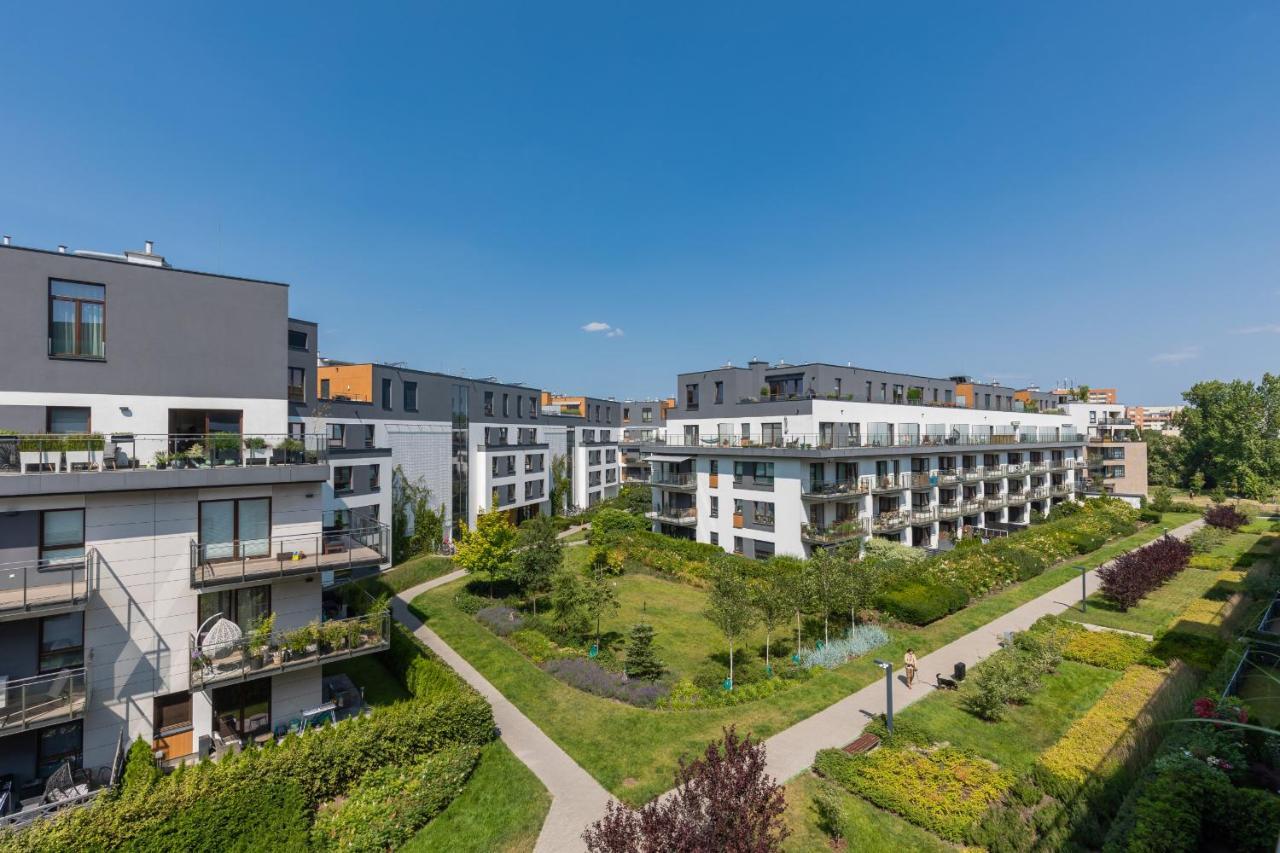 Sarmacka Apartment With Balcony Warsaw Wilanow By Noclegi Renters Экстерьер фото